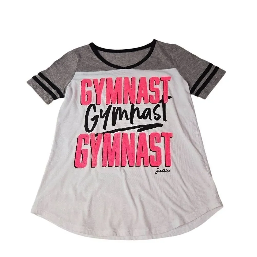 Justice gymnastics shirt 10